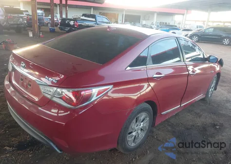 2015 Hyundai Sonata Hybrid from USA, damaged, VIN KMHEC4A46FA124049